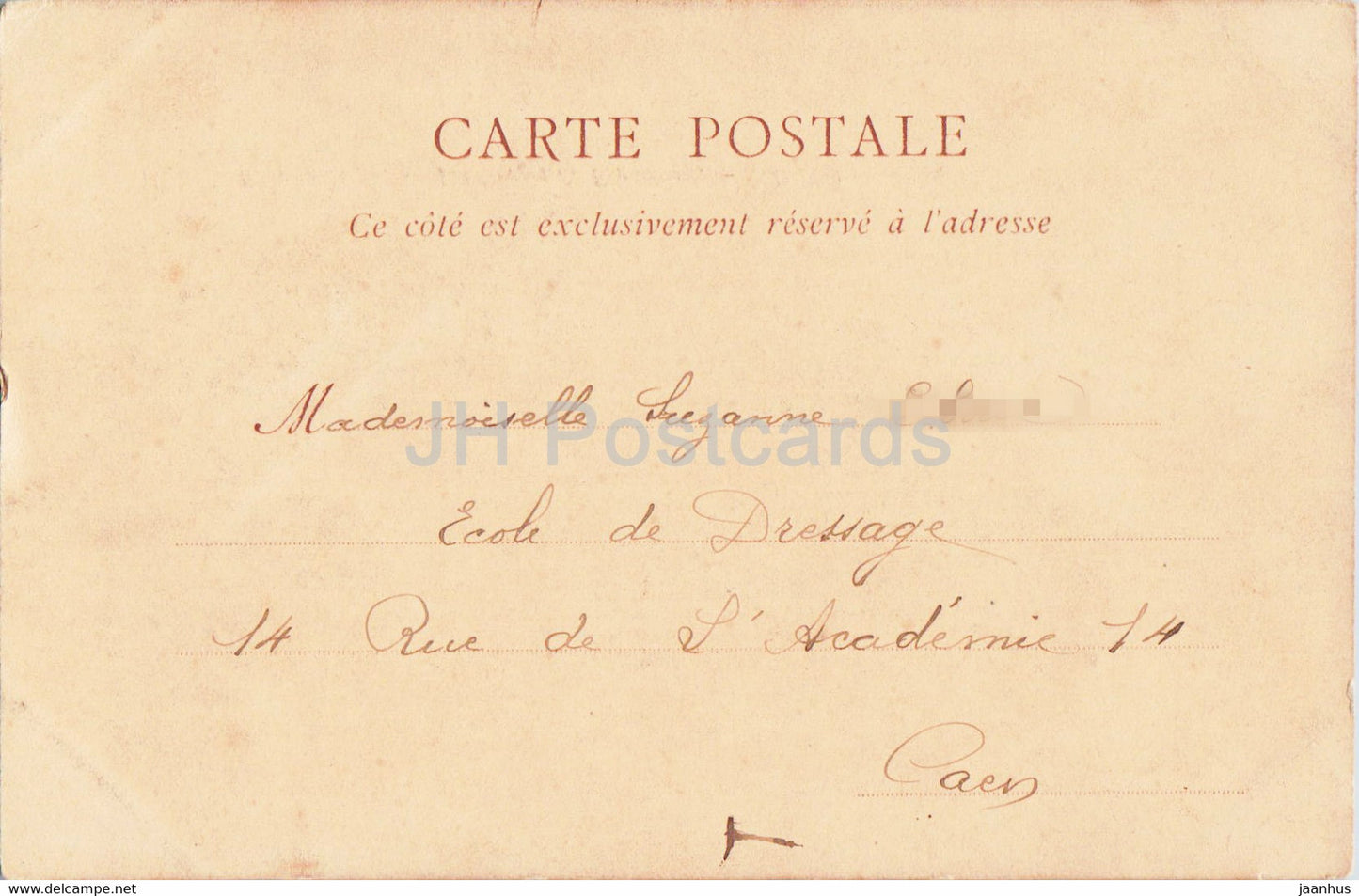 Foret de Fontainebleau - Les Gorges de Franchard - 60 - alte Postkarte - Frankreich - gebraucht
