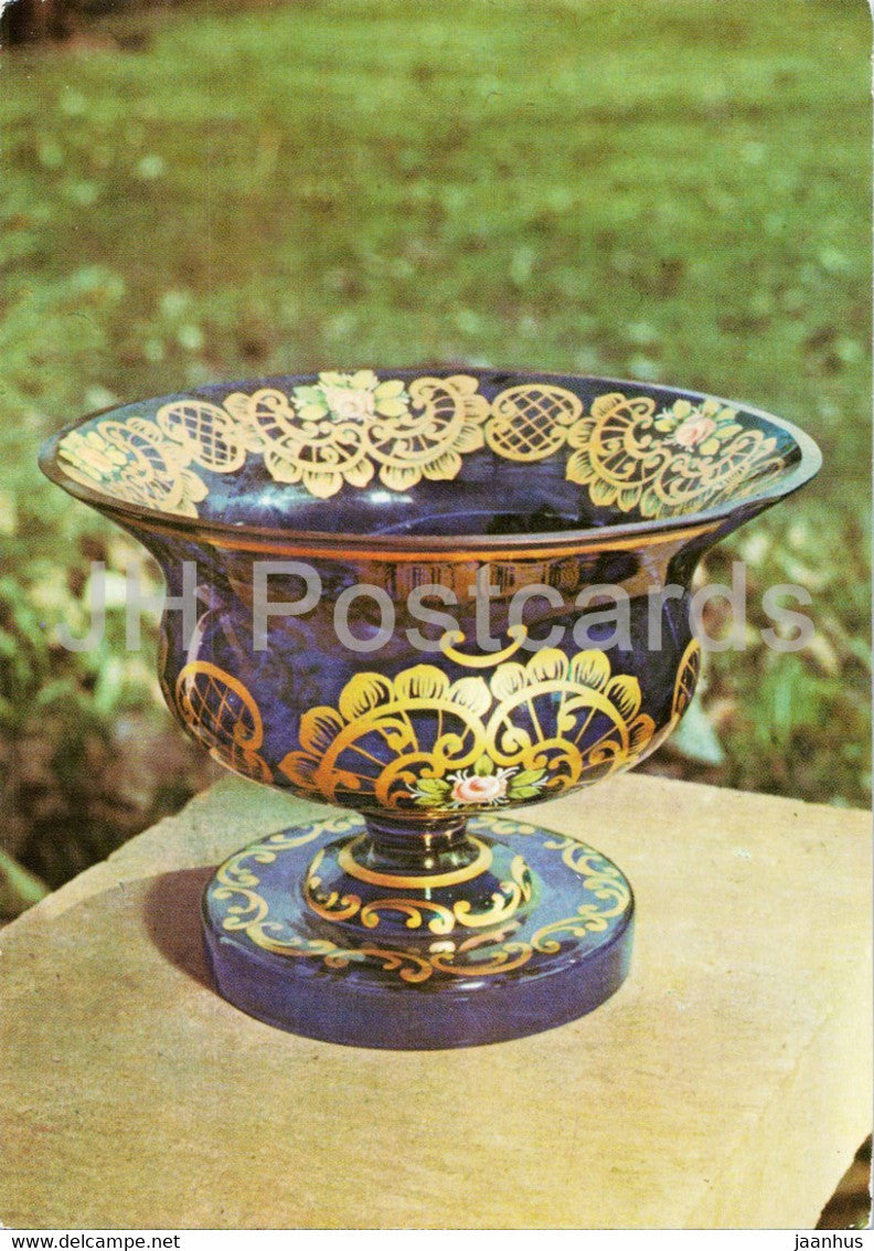 Schale mit Fuss - bowl - Germany DDR - unused - JH Postcards