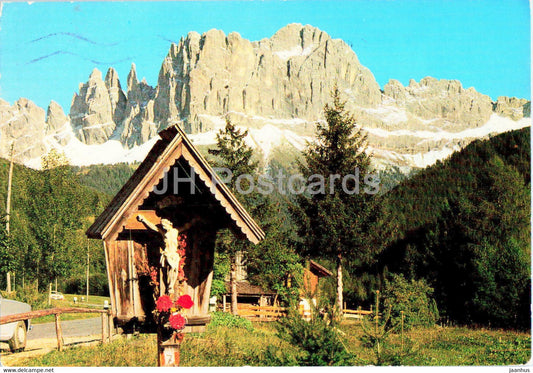 Dolomiti - Il Catinaccio - Rosengarten - 1977 - Italy - used - JH Postcards