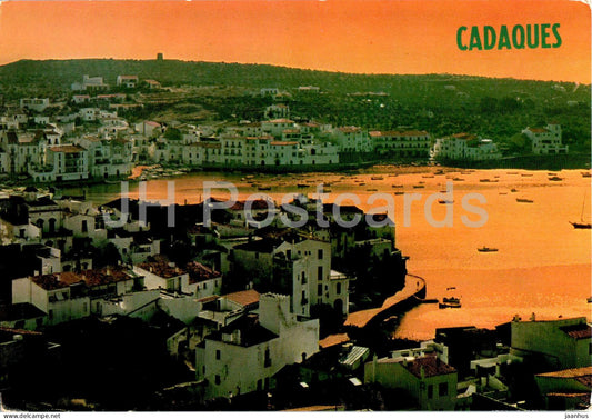 Cadaques - Costa Brava - Amanecer - tawn - 42 - 1972 - Spain - used - JH Postcards