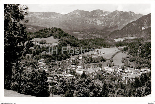 Berchtesgaden mit dem Lottengebirge - old postcard - 1959 - Germany - used - JH Postcards