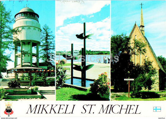 Mikkeli - St Michel - church - 1982 - Finland - used - JH Postcards