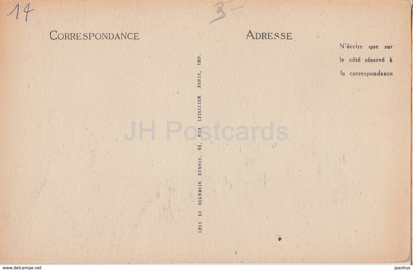 Bayeux - Cote Sud de la Cathedrale - cathedral - 17 - old postcard - France - unused