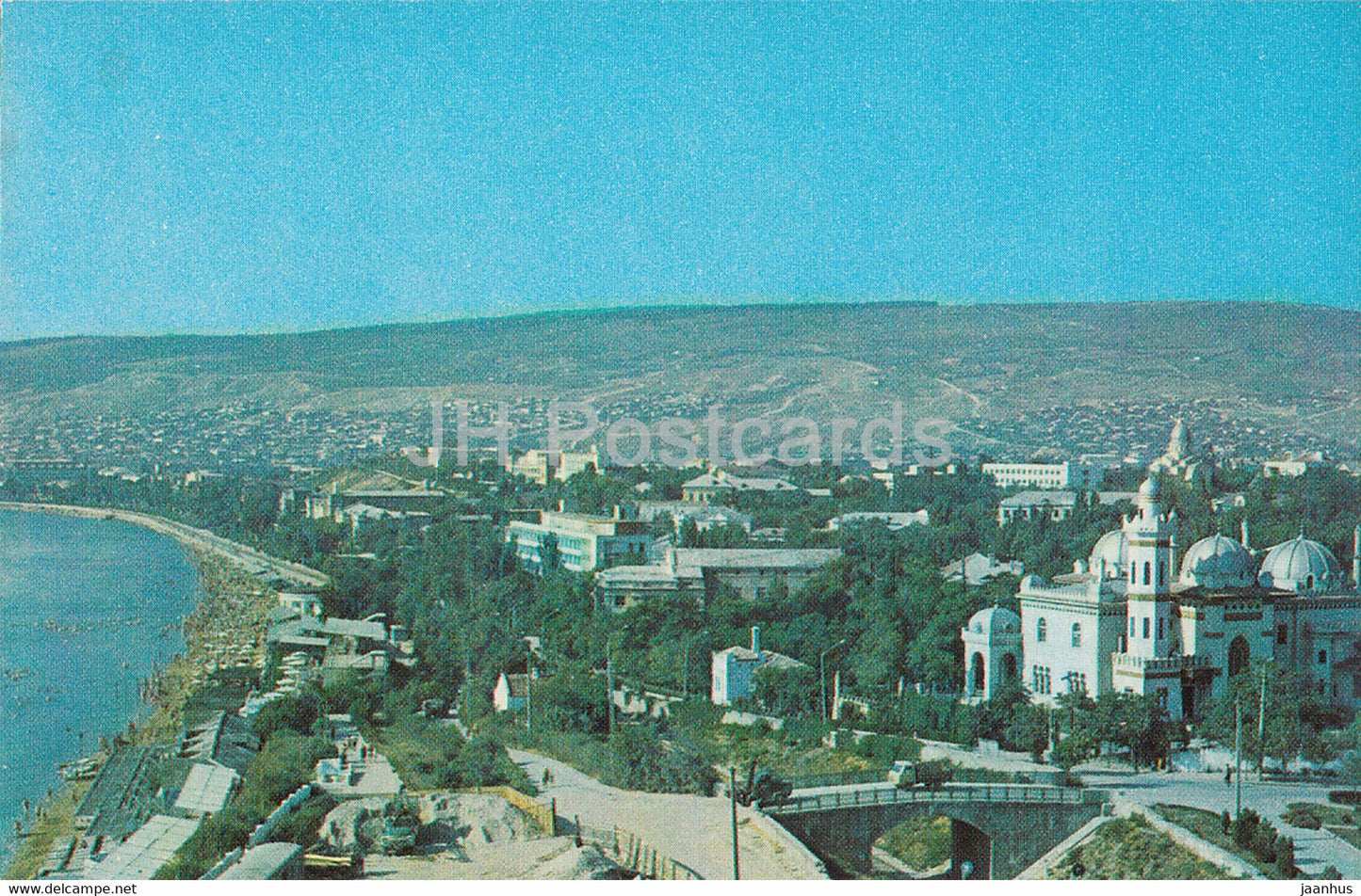 Feodosia - town panorama - Crimea - 1974 - Ukraine USSR - unused - JH Postcards