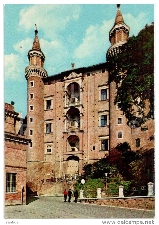 Palazzo Ducale , I Torricini - Ducal Palace , The Towers - Urbino - Marche - 16 - Italia - Italy - unused - JH Postcards