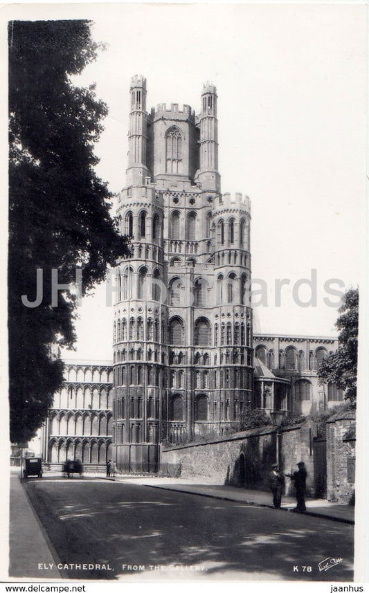 Ely Cathedral from the Gallery - K 78- 1961 - United Kingdom - England - used - JH Postcards