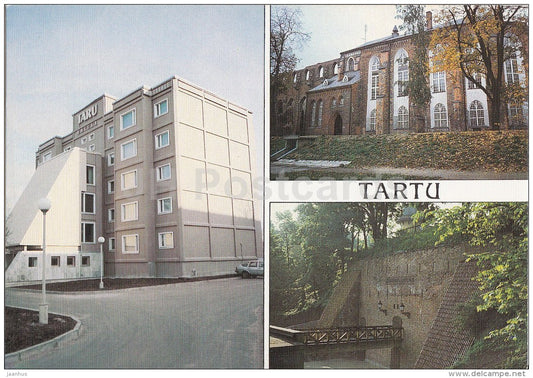 hotel Taru - Tartu - 1990s - Estonia - unused - JH Postcards