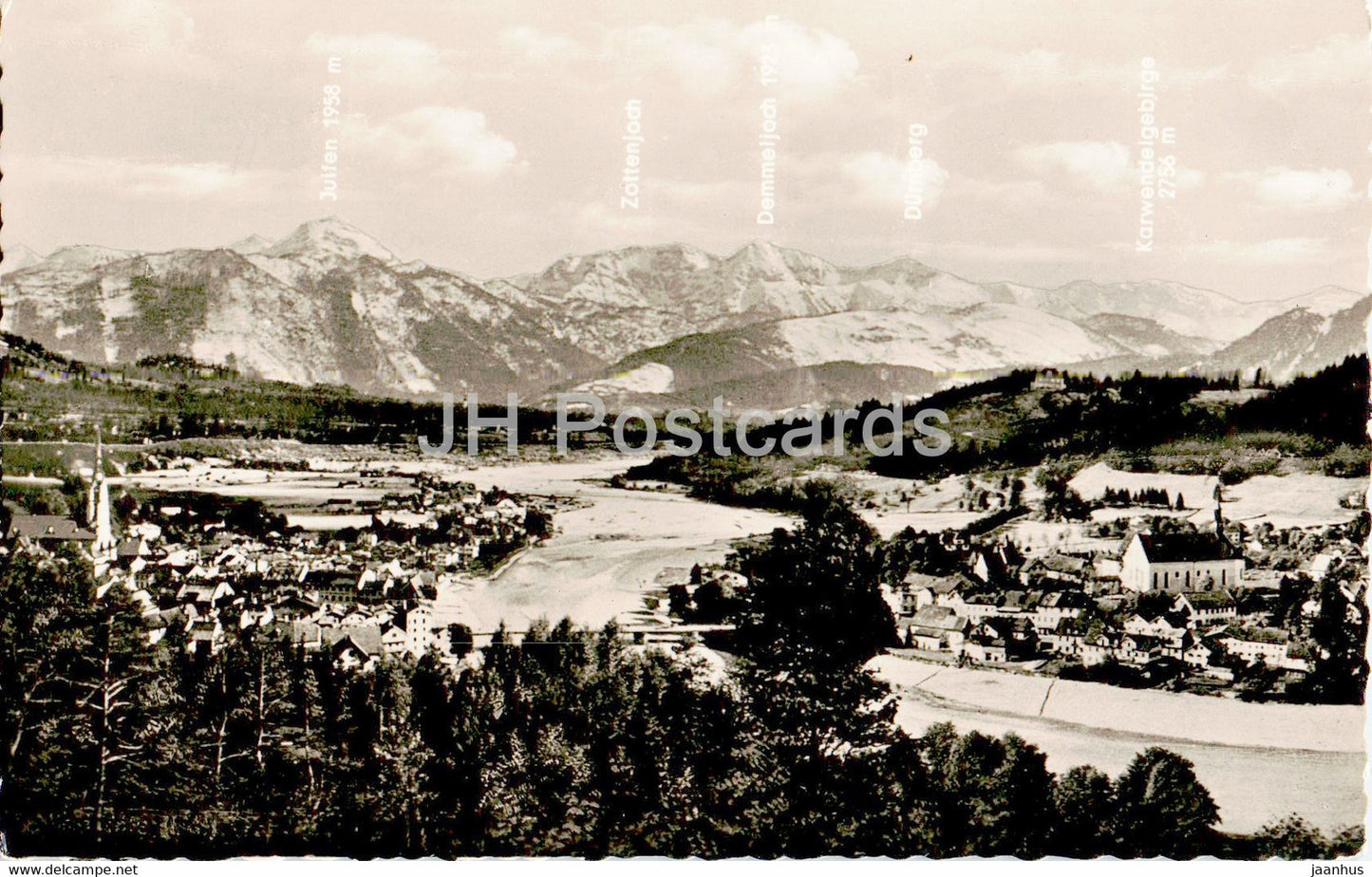 Bad Tolz - Obbay - old postcard - Germany - unused - JH Postcards