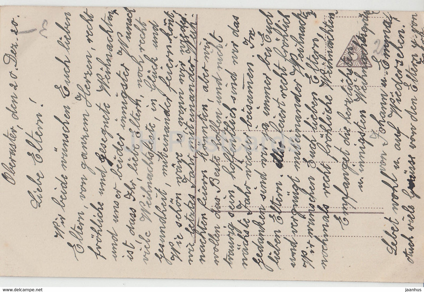 Weihnachtsgrußkarte - Die besten Weihnachtsgrusse - Mädchen - Geschenke - BNK 34913/2 - alte Postkarte - 1920 Deutschland - gebraucht