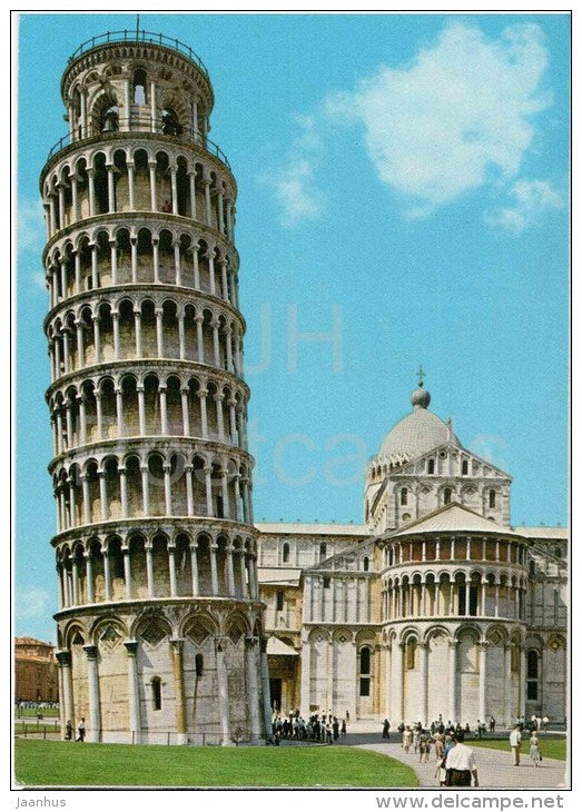 Torre Pendente - The Leaning Tower - Pisa - Italia - Italy - circulated in Germany 1989 - JH Postcards