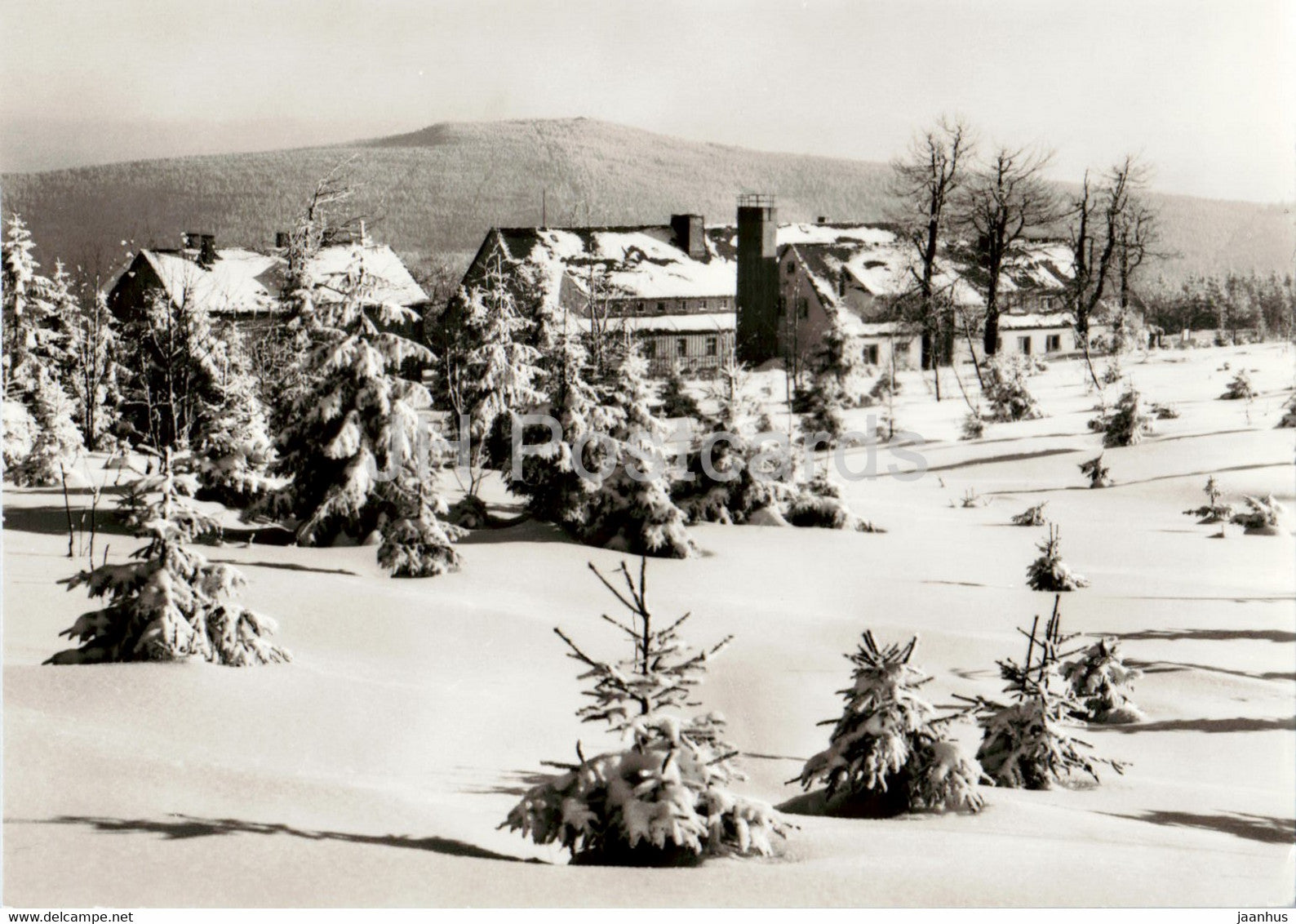 Gehlberg - Kr Suhl - Erholungsort - Betriebsferienheim Schmucke - old postcard - Germany DDR - unused - JH Postcards