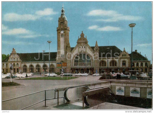 Hauptbahnhof - Railway Station - Krefeld - Germany - unused - JH Postcards