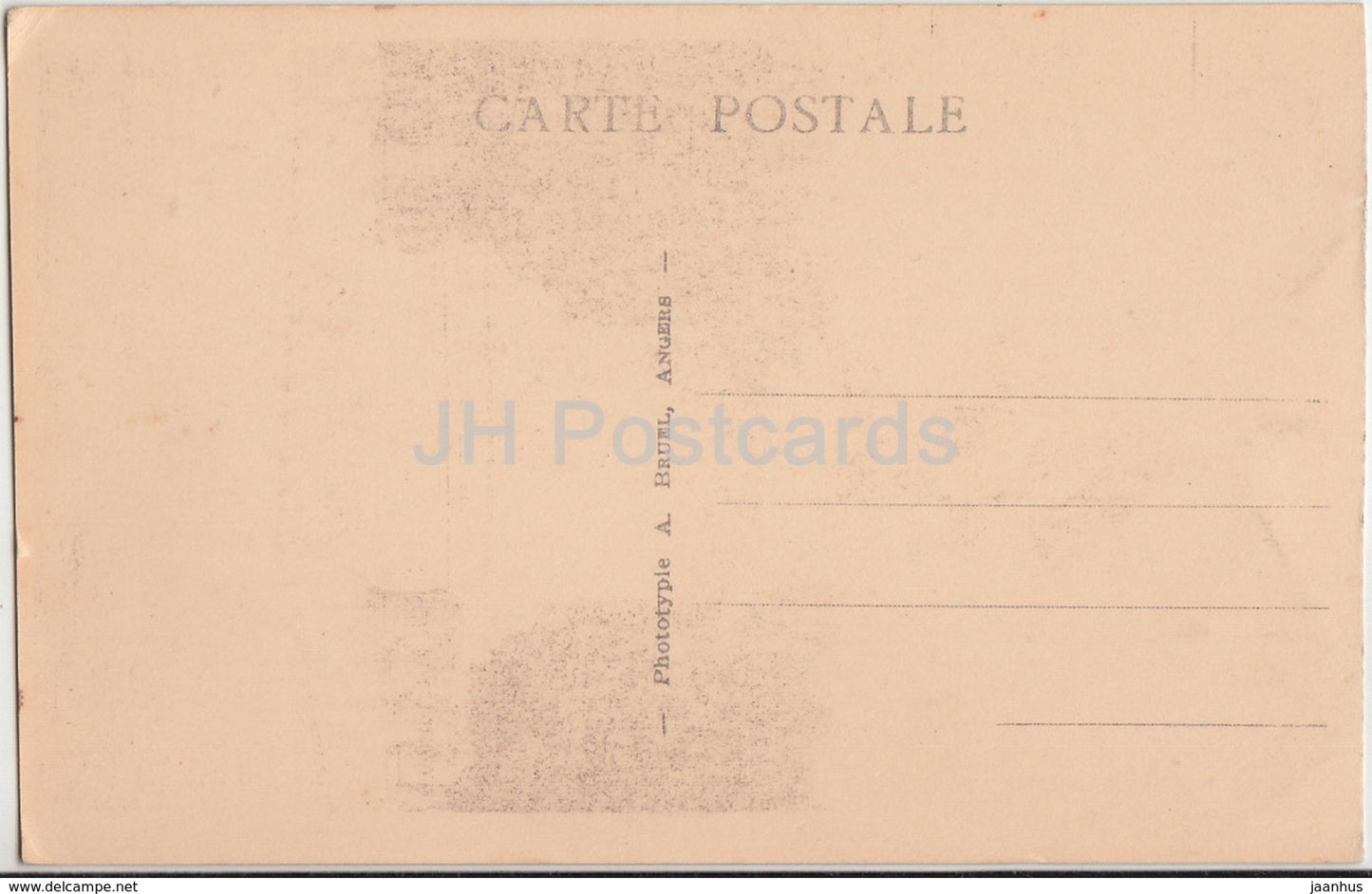 Chinon - Le Chateau - Tour du Coudray - 10 - old postcard - France - unused