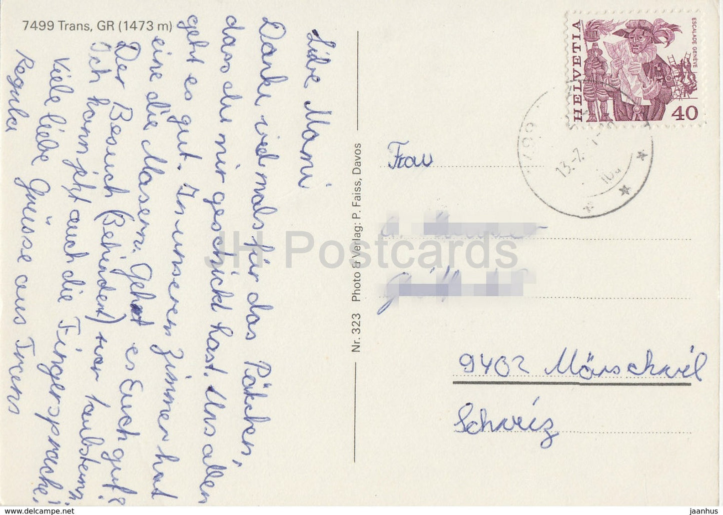 Trans 1473 m - multiview - 7499 - Suisse - occasion