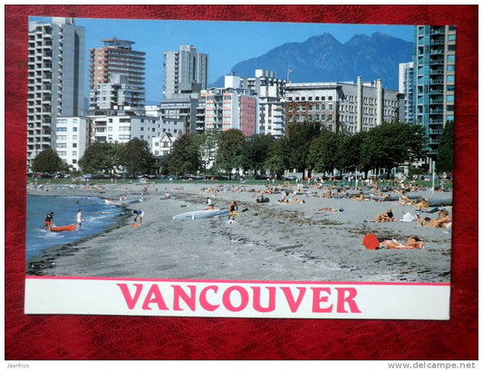 English Bay - Vancouver - British Columbia - 1983 - Canada - used - JH Postcards