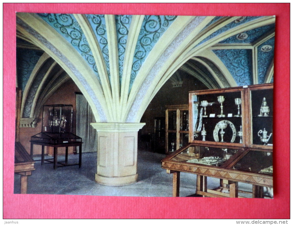 Granovitaya Palata , Hall of Facets - Novgorod - 1965 - USSR Russia - unused - JH Postcards