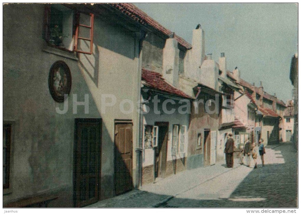 Praha - Prague - Hradcany - Golden Lane - Zlata ulicka - Czechoslovakia - Czech - unused - JH Postcards
