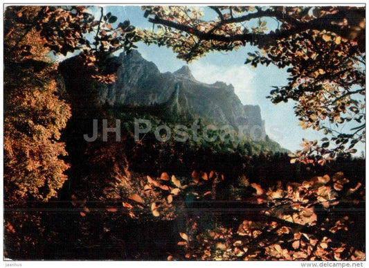 Mala Fatra - The Small Fatra - Mt Great Rozsutec - Czechoslovakia - Slovakia - unused - JH Postcards