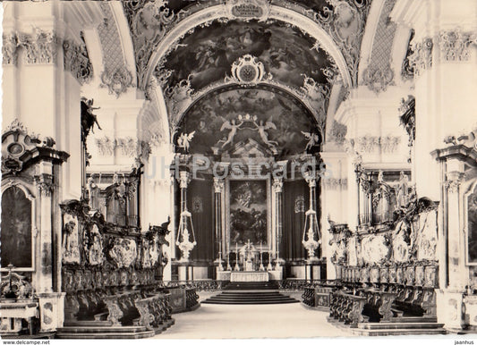 St. Gallen - Barock-Kathedrale - cathedral - 35088 - Switzerland - old postcard - unused - JH Postcards