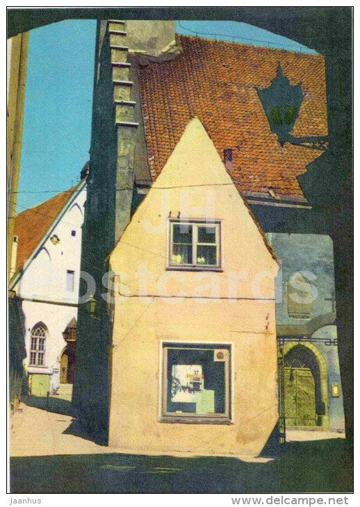 Saia Kaik - old town passageway - Tallinn - 1970 - Estonia USSR - unused - JH Postcards