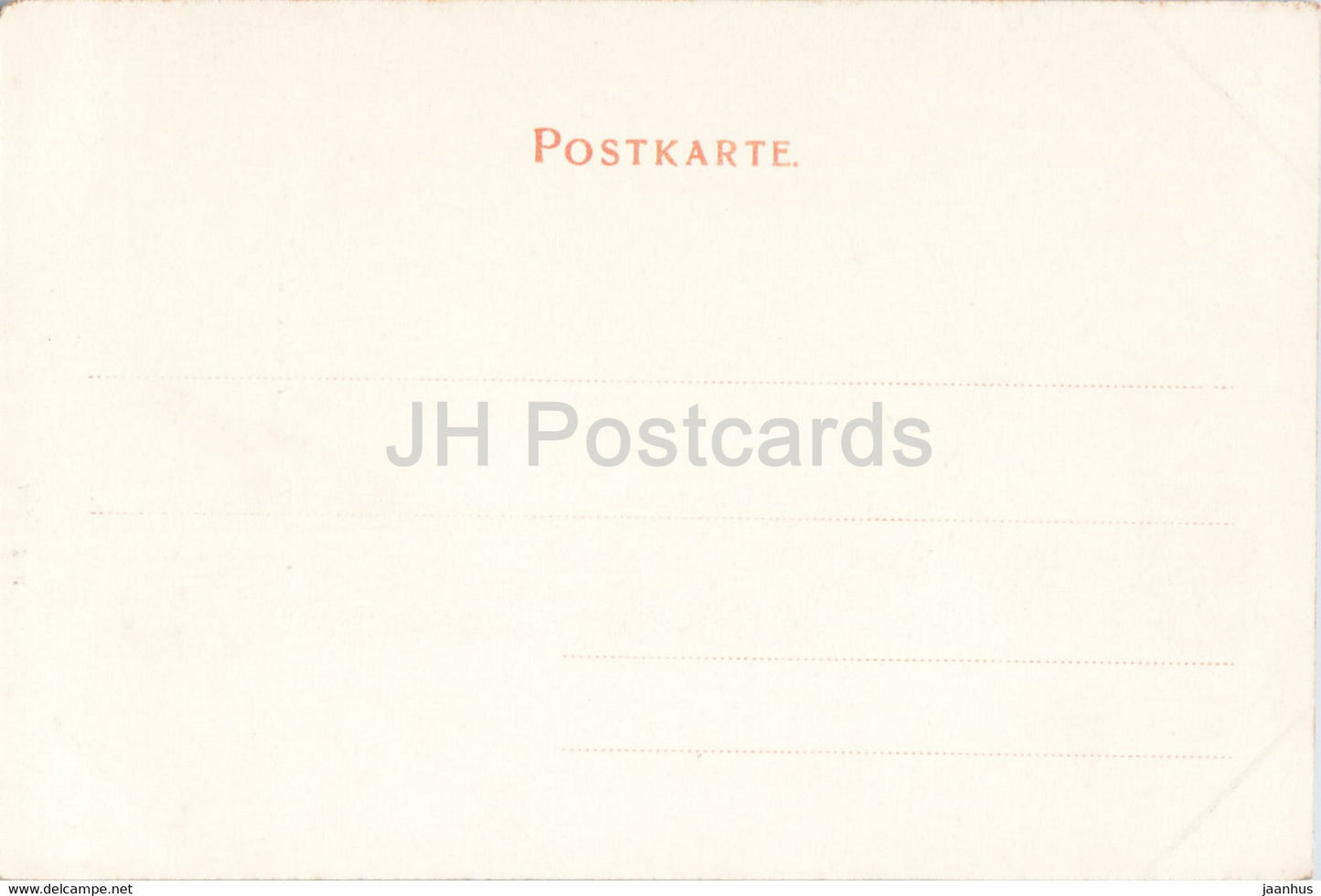 Berlin - Denkmal Friedrich der Grosse - horse - monument - 1207 - old postcard - Germany - unused