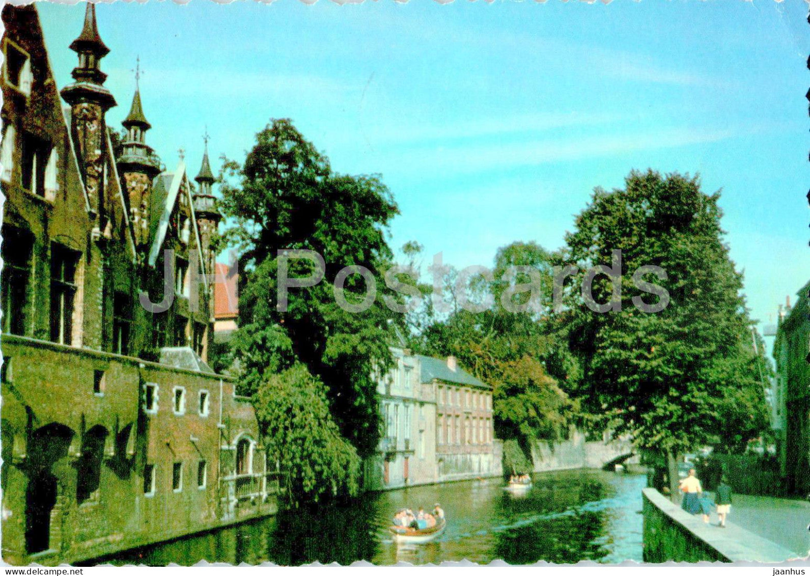 Bruges - Brugge - Quai des tailleurs de pierre - Quay of the Stone Cutters - 6/14 - Belgium - used