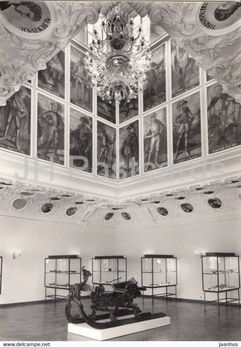 Schwarzburg - Schloss - Kaisersaal - castle - Staatl. Museen Heidecksburg - DDR Germany - unused - JH Postcards