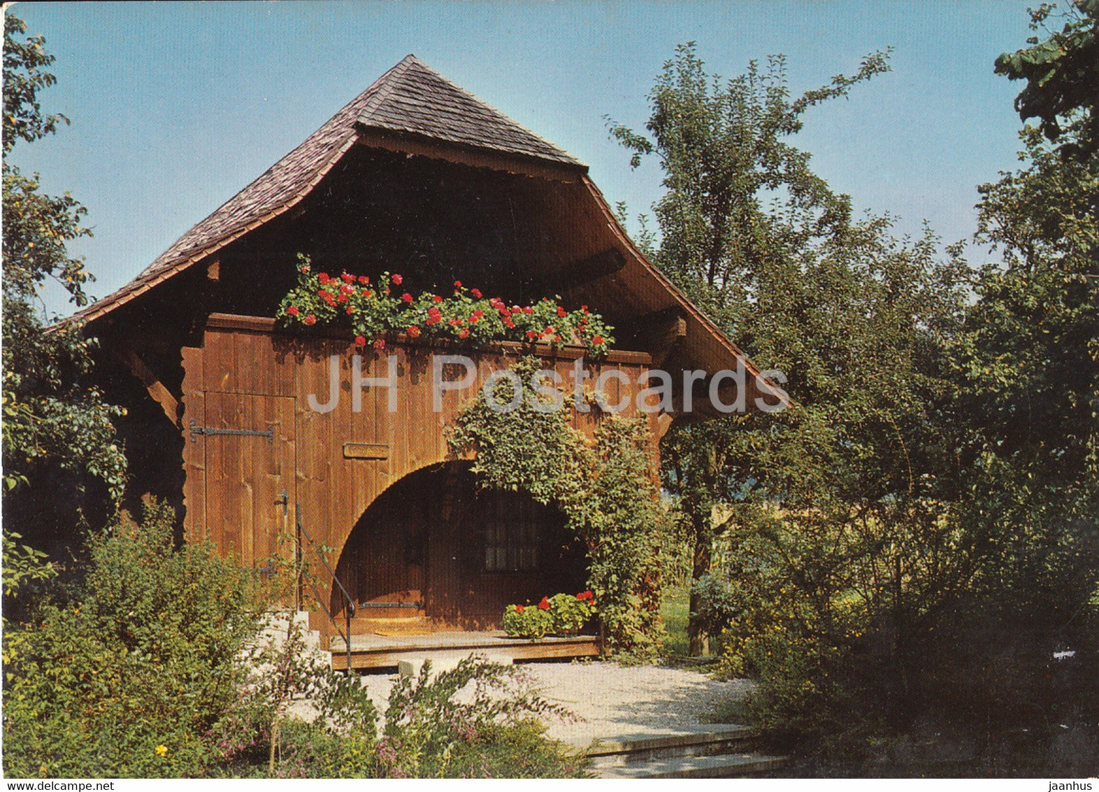 Speicher beim Pfarrhaus Lutzelfuhl mit Gotthelf Stube - 252 - 1979 - Switzerland - used - JH Postcards