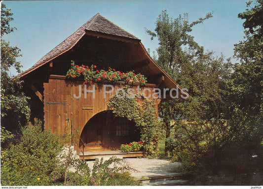 Speicher beim Pfarrhaus Lutzelfuhl mit Gotthelf Stube - 252 - 1979 - Switzerland - used - JH Postcards