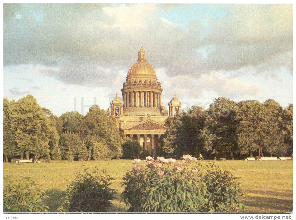 Leningrad - 1 - St- Petersburg - St. Isaac Cathedral , Museum - 1988 - Russia USSR - unused - JH Postcards