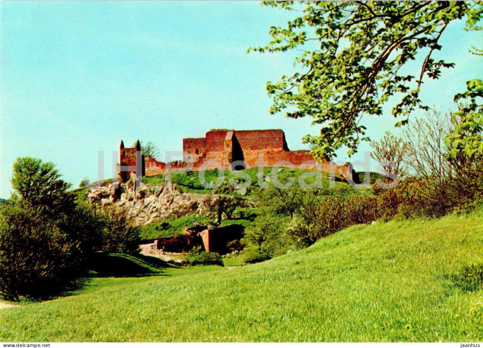 Bornholm - Hammershus Ruiner - ruins - 1229 - Denmark - unused - JH Postcards