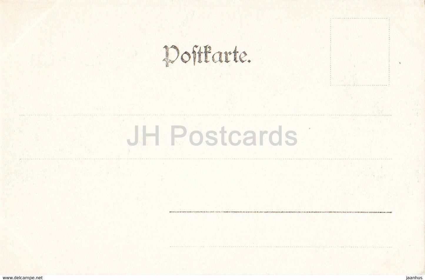 Berlin - Kgl Bibliothek - bibliothèque - carte postale ancienne - Allemagne - inutilisée