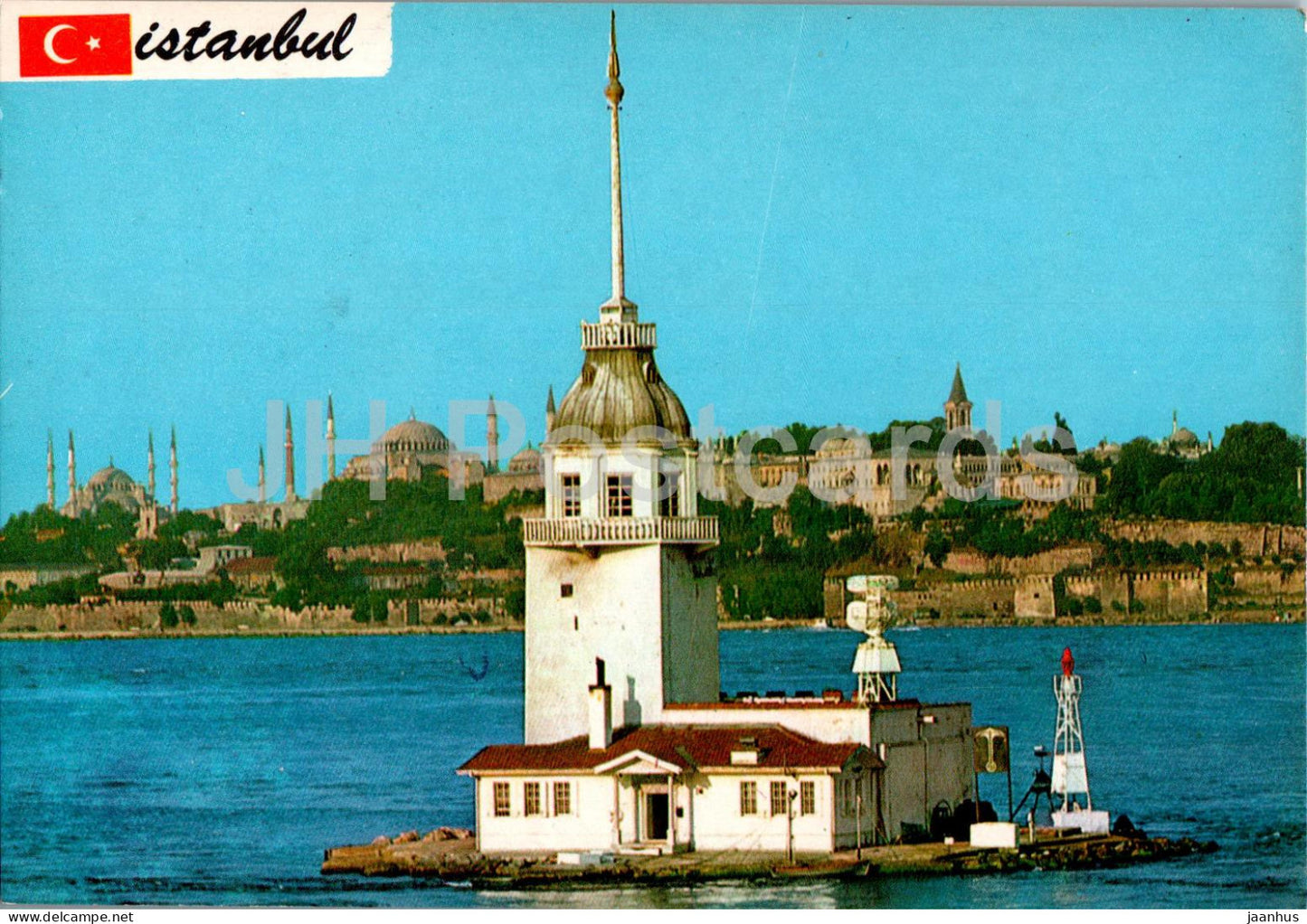 Istanbul - Kiz Kulesi - Maiden's Tower - 34-54 - Turkey - unused - JH Postcards