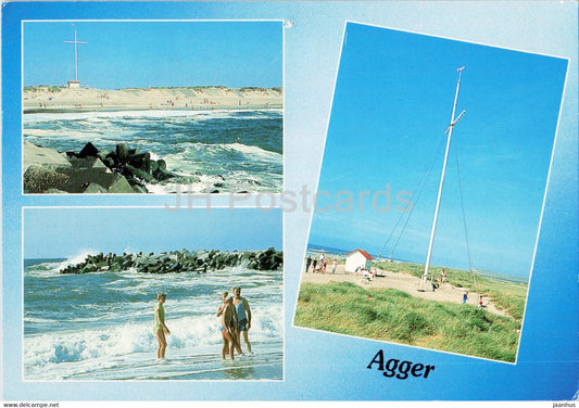 Agger - sea - multiview - 9139 - 1997 - Denmark - used - JH Postcards