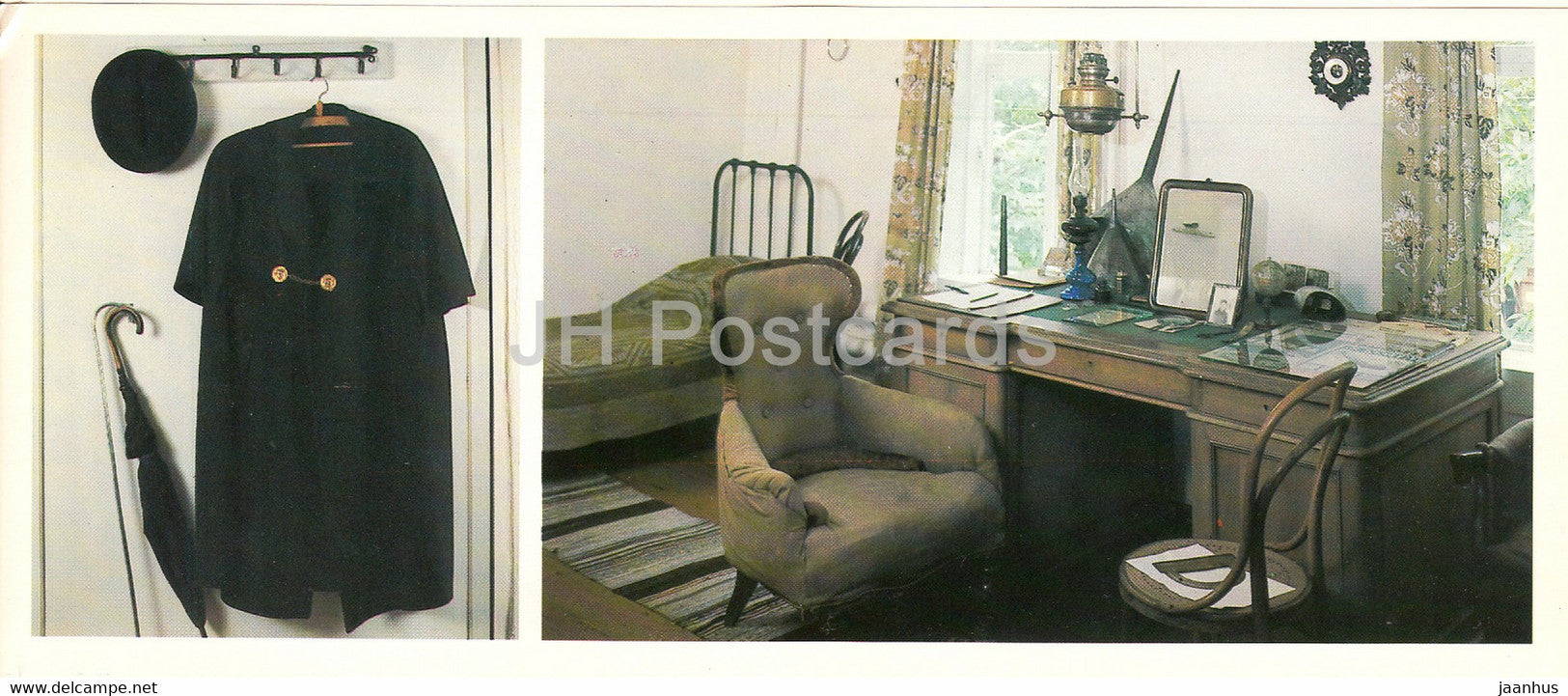 Tsiolkovsky personal items - Study - State Museum of the History of Cosmonautics - 1984 - Russia USSR - unused - JH Postcards