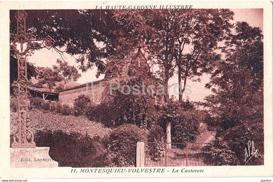 Montesquieu Volvestre - La Casterete - 11 - old postcard - France - used - JH Postcards