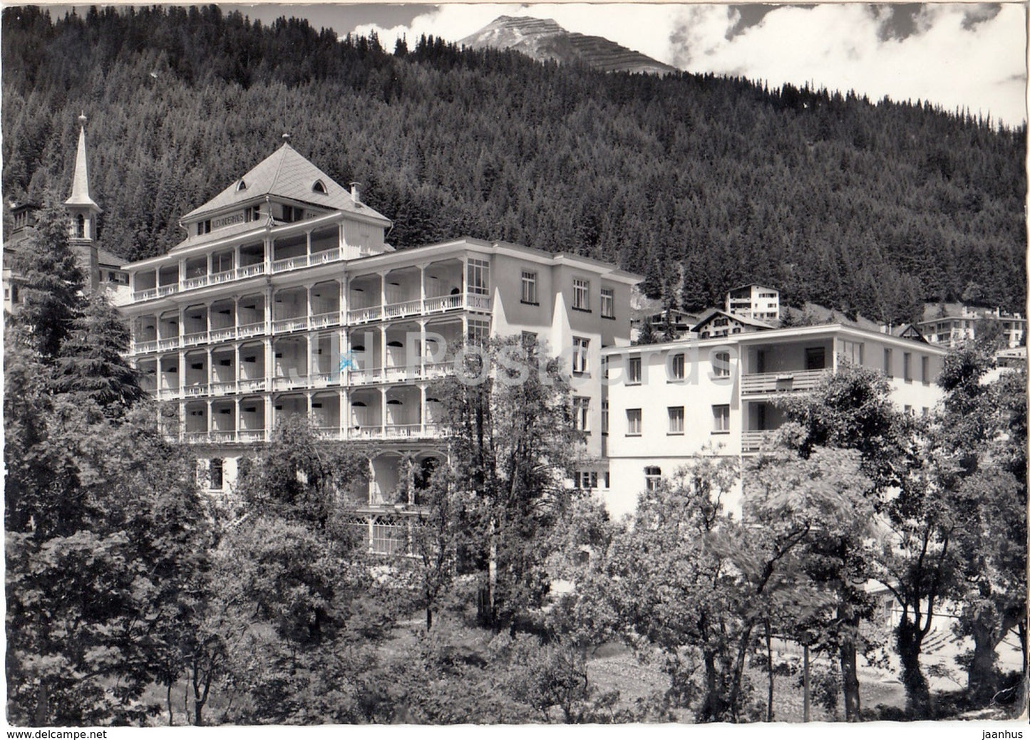 Alexanderhaus - 7270 - Davos Platz - 1970 - Switzerland - used - JH Postcards