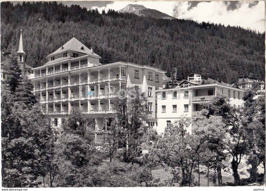 Alexanderhaus - 7270 - Davos Platz - 1970 - Switzerland - used - JH Postcards