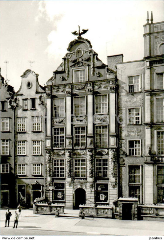 Gdansk - Kamieniczki w stylu barokowym przy Dlugim Targu - Baroque tenement houses at Dlugi Targ - Poland - unused - JH Postcards