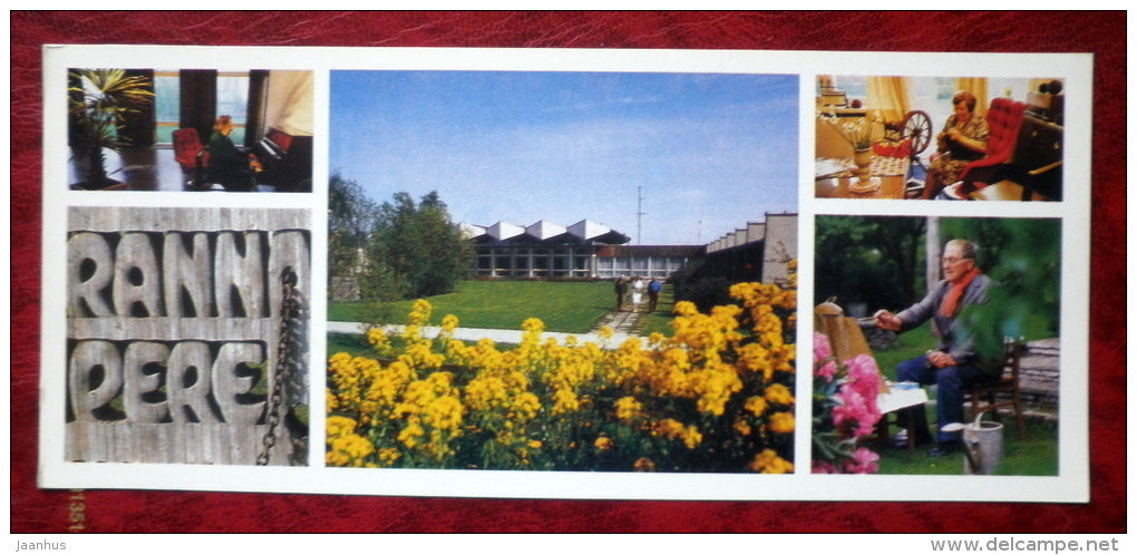 Kirov collective farm - pensioners house Rannapere - 1986 - Estonia - USSR - unused - JH Postcards