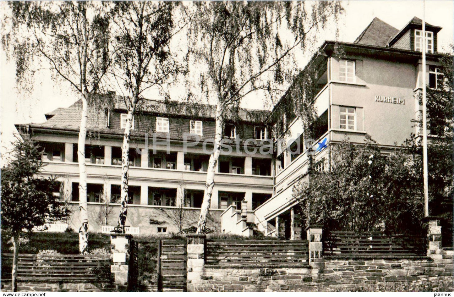 Staatsbad Bad Elster - Kurheim Reichsbahn Kurt Koch - 1968 - Germany DDR - used - JH Postcards