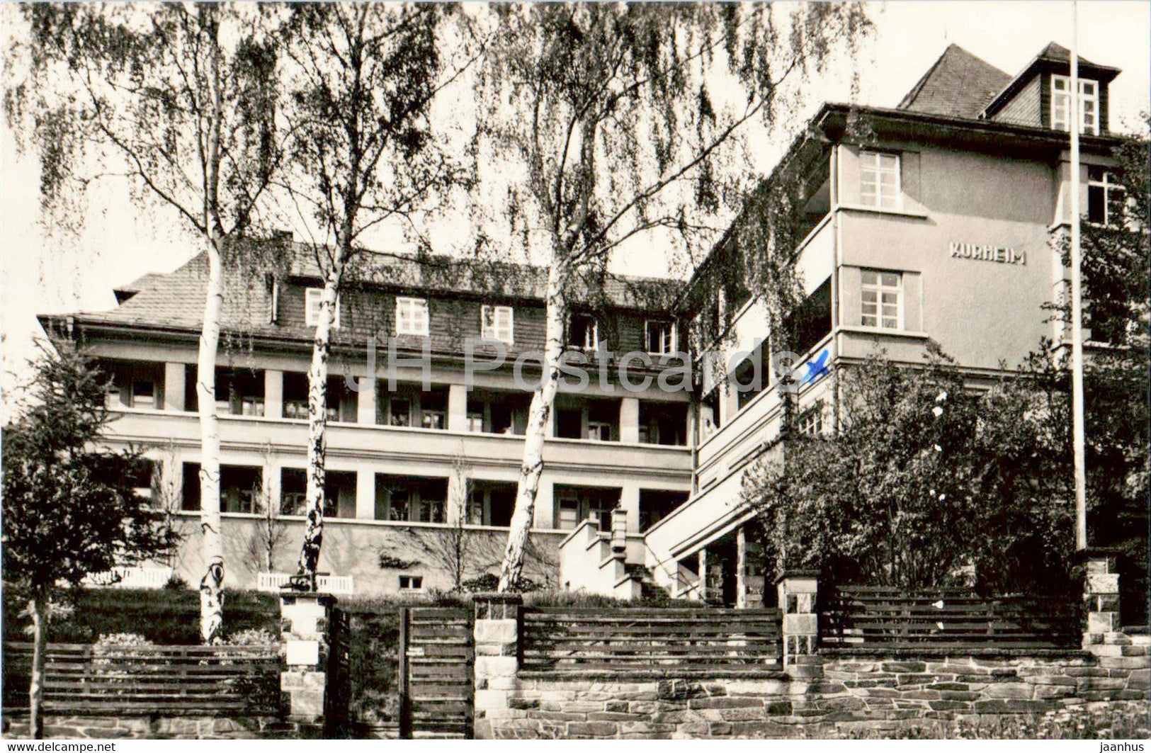 Staatsbad Bad Elster - Kurheim Reichsbahn Kurt Koch - 1968 - Germany DDR - used - JH Postcards