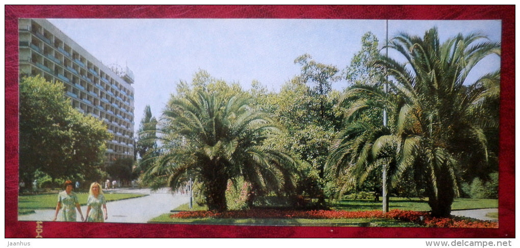 hotel Leningrad - Sochi - 1983 - Russia USSR - unused - JH Postcards
