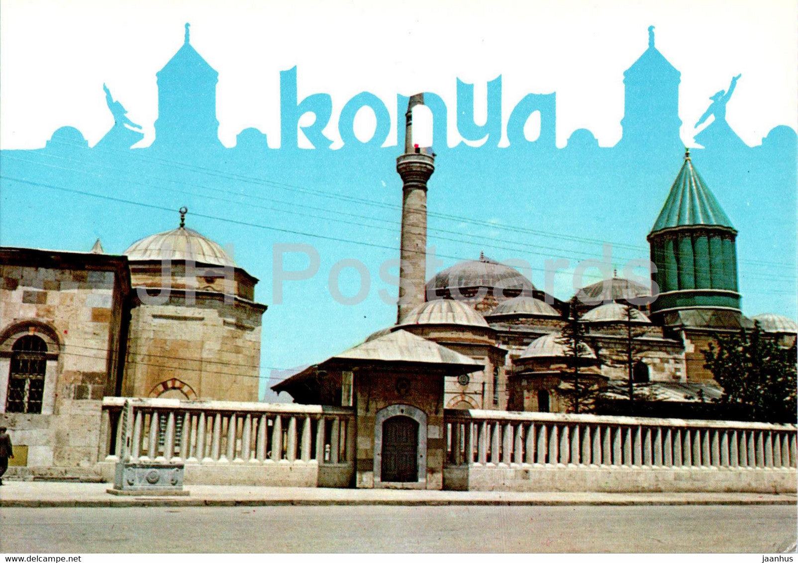 Konya - Mevlana Turbesi - Mevlana Tomb - 42-17 - Turkey - unused - JH Postcards