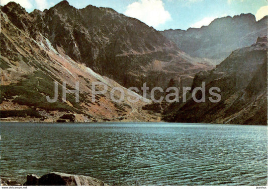 Tatry Wysokie - High Tatras - Czarny Staw Gasienicowy - Granaty - Kozi Wierch - Poland - unused - JH Postcards
