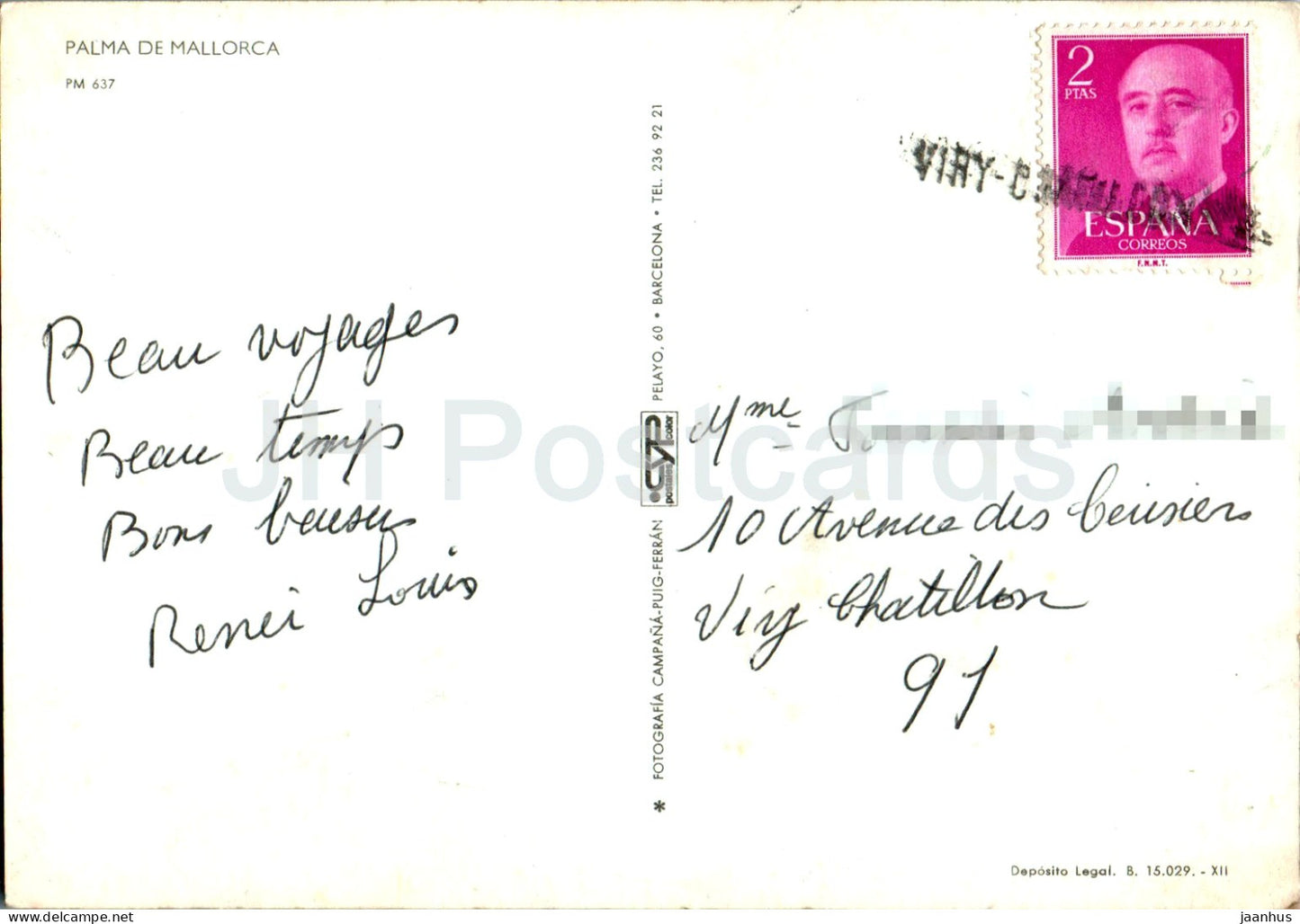Palma de Majorque - 637 - Espagne - occasion 