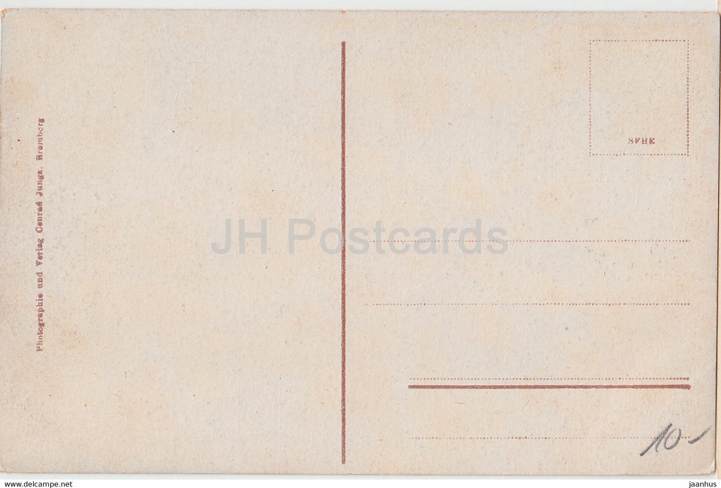 Bromberg - Theaterplatz und Danziger Brucke - bridge - old postcard - Poland - unused