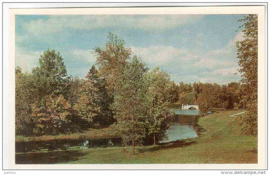 The Slavianka River - Pavlovsk - 1971 - Russia USSR - unused - JH Postcards
