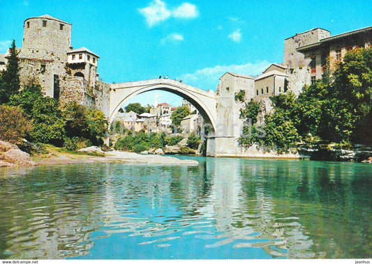 Mostar - Stari Most - The Ancient Bridge - 2044 - Yugoslavia - Bosnia and Herzegovina - unused - JH Postcards