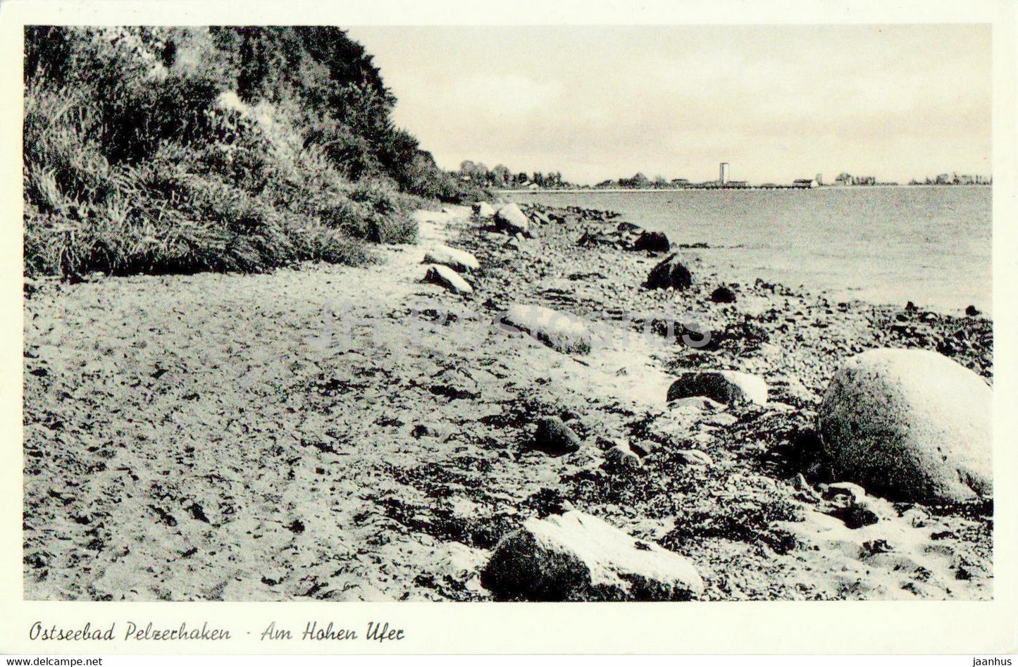 Ostseebad Pelzerhaken - Am Hohen Ufer - old postcard - Germany - unused - JH Postcards